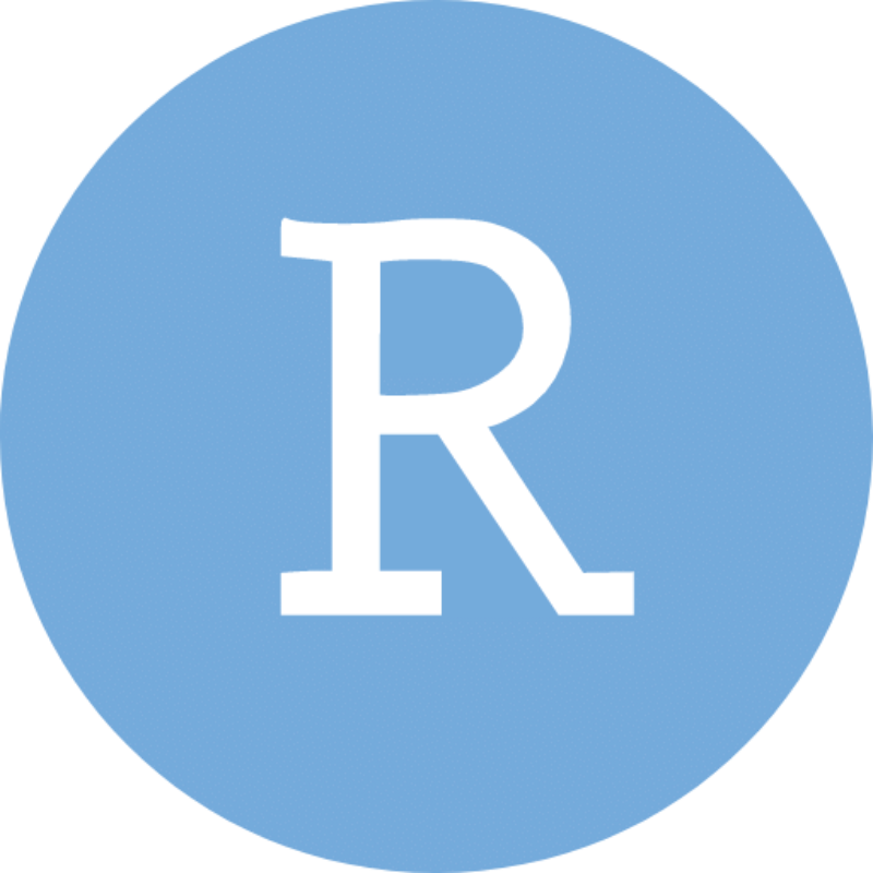 R logo